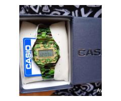 Classic Casio A168 camouflage special edition