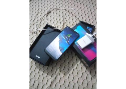 6Gb Ram, 64Gb Rom, Tecno Camon 11 Pro with pack and charger