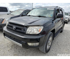 2004 TOYOTA 4RUNNER LIMITED FOR SALE CALL: 07045512391