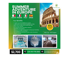 JOIN OUR SUMMER ADVENTURE IN EUROPE  - Image 1