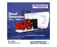 Get Diesel Generator (13kva-2500kva) Call - 07007777717