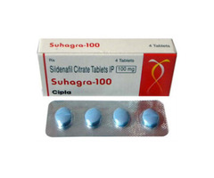 Suhagra 100 mg Sildenafil Tablet