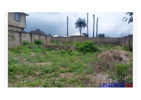 One Plot Of Land For Sale At Orogwe Owerri