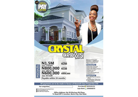 LANDS FOR SALE at Ekiadolor axis Benin city - call 09098359753
