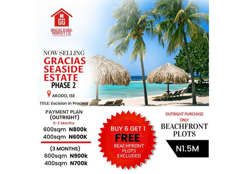 Plots of Land at GRACIAS SEASIDE ESTATE 2, Ibeju Lekki 