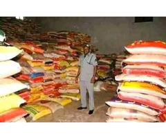 CUSTOM IMPOUNDED BAGS OF RICE FOR SALE IN LAGOS CALL 08068690473