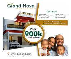 Plots of Land For Sale at The Grand Nova Estate, Epe (CALL - 07045212896)