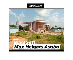 Plots of Land at MAX HEIGHT ESTATE ASABA by Admiralty Drive, Asaba - Image 1