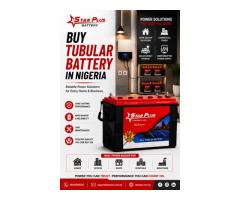 Buy Star Plus Tubular Battery in Nigeria for quality power solutions