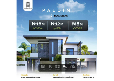 Luxury and eco-friendly plot of Land for sale inside an Estate in Bogije Lagos