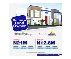 Luxury Plot of Land for sale inside an Estate in Okun Ajah Lagos