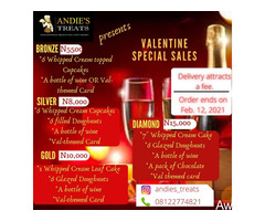Andies Treats Present Valentine Special Sales with Amazing Packages 