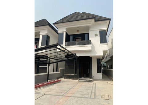 FOR SALE - 5 Bedrooms Fully Detached Duplex with Bq at Ajah, Lagos
