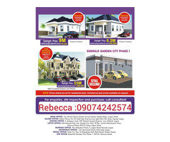 We are Selling Plots of Land Today at EMERALD GARDEN CITY IBEJU LEKKI 