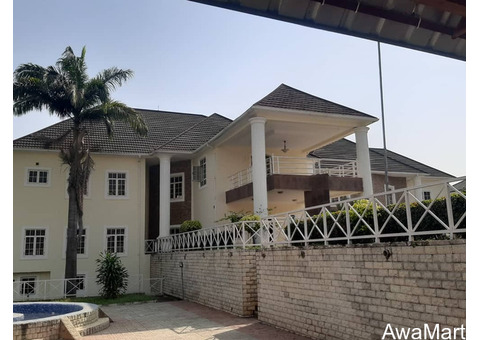 6bdrm Diplomatic Mansion For Lease at Maitama by Minister's Hill (Call - 08176964956)