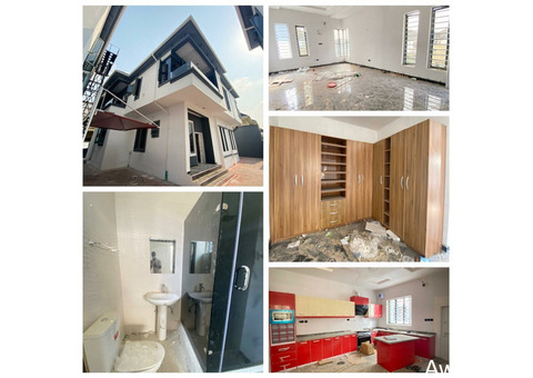 5 Bedroom Fully Detached Duplex with a Room bq For Sale at Ikota