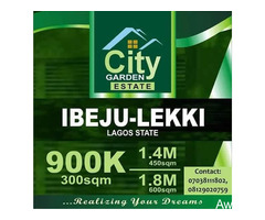 We are Selling Plots of Land at City Garden Estate Ibeju Lekki 