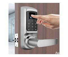 Fingerprint keypad lock by Teso Tech
