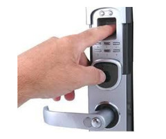 Fingerprint keypad lock by Teso Tech - Image 1