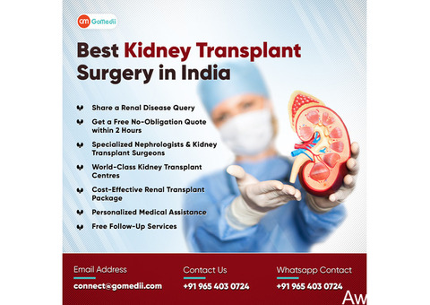 Best Hospital for kidney transplant surgery in India