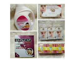 We Sell - Gluta whitening body bath, Mortician whitening body soap, Clin cap tube and more