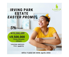 BECOME A LANDLORD AT IRVING PARK ESTATE, AJAH  