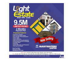 Plots of Land For Sale at Light Estate, Abijo GRA, Lekki (Call - 08073007136)