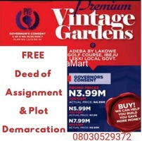 We are offering FREE Deed of Assignment and Free Plot Demarcation at Premium Vintage Gardens