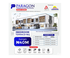 Apartments for Sale at Paragon Terraces and Duplexes - call 07037996437