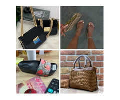 We Sell Heels, Slippers, Original Bags, Quality Tops and Turkey Products 