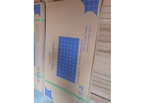 Get Your 350w Monocrystaline Solar Panel (Call or WhatsApp - 08111803721)