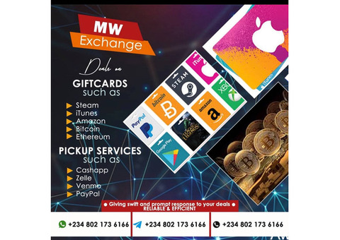BUYING BITCOINS,GIFTCARDS,FUNDS WITH GOOD RATES