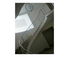 Stainless steel railings