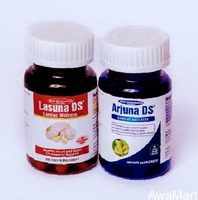 Arjuna DS and Lasuna DS 2-in-1 Blood Pressure Reversal and Cholesterol Regulator