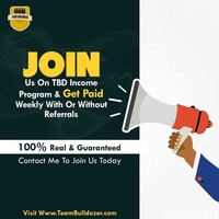 Team bulldozer income you can earn up to 5k per week 