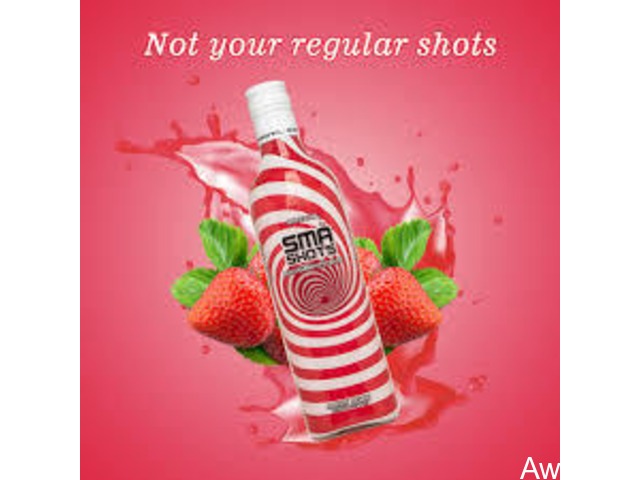 SMA Strawberry Shots (Fresh vodka shot) Call or Whatsapp +2349075001010 ...