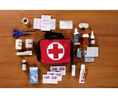 First Aid Box (3 sizes combine) IN NIGERIA BY SCANTRIK MEDICAL SUPPLIES