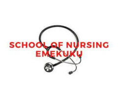 School of Nursing, Emekuku  ,Imo State 2021/2022 Admission form is out