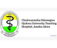 School of Nursing, Odumegwu Ojukwu University Teaching Hospital, 2021/2022 Admission form is out