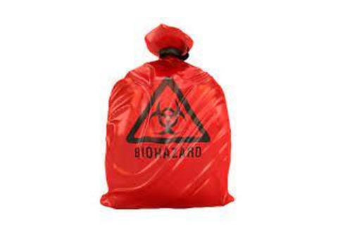 Biohazard Bags (RED) IN NIGERIA BY SCANTRIK MEDICAL SUPPLIES