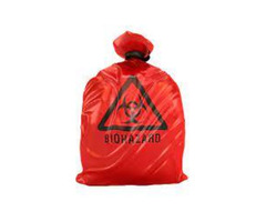 Biohazard Bags (RED) IN NIGERIA BY SCANTRIK MEDICAL SUPPLIES