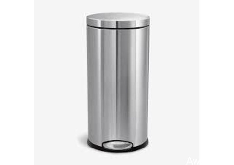 Stainless steel trash can IN NIGERIA BY SCANTRIK MEDICAL SUPPLIES