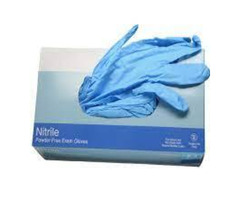 Nitrile Procedure Gloves (Blue colour) IN NIGERIA BY SCANTRIK MEDICAL SUPPLIES