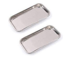 Medical stainless steel instrument tray 40*30*2cm IN NIGERIA BY SCANTRIK MEDICAL SUPPLIES
