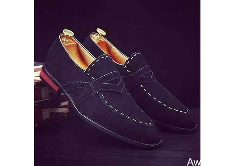 Order For Leather Suede Loafers for men in Black, Green, Blue and Brown