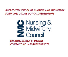 School of Nursing Eleyele Ibadan Oyo	2021/2022 Admission Form is out call 08026993078