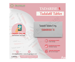 Tadarise 5 mg Price - Tadalafil Tablet Buy Online from India