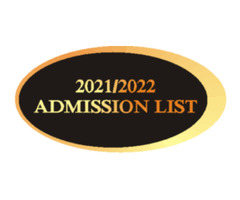 Federal University Gashua, Yobe - 2021/2022 ADMISSION LIST Released, 