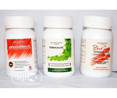 Diabecare DC and Blood Sugar Normalizer with Ashwagandha DS