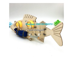 Bionics Toys DIY Electric Mechanical Fish School Science - Image 4